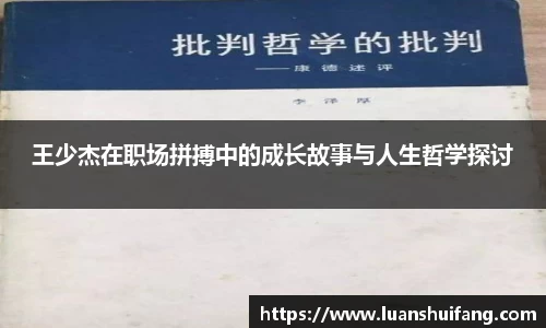 王少杰在职场拼搏中的成长故事与人生哲学探讨